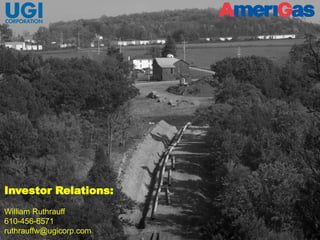 February 5, 2015
Investor Relations:
William Ruthrauff
610-456-6571
ruthrauffw@ugicorp.com
 