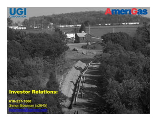 May 8, 2014
Investor Relations:
610-337-1000
Simon Bowman (x3645)
bowmans@ugicorp.com
 