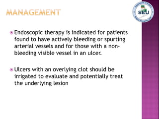 Non Variceal Upper GI Bleeding | PDF
