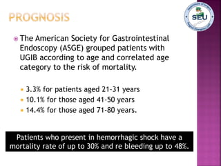 Non Variceal Upper GI Bleeding | PDF