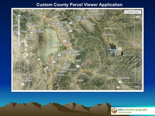Custom County Parcel Viewer Application 