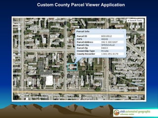 Custom County Parcel Viewer Application 