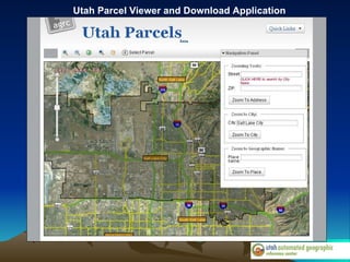 Utah Parcel Viewer and Download Application 