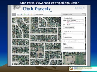 Utah Parcel Viewer and Download Application 