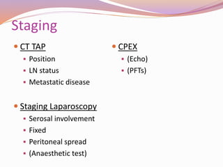 Upper GI Cancer - Nicola Tanner | PPTX