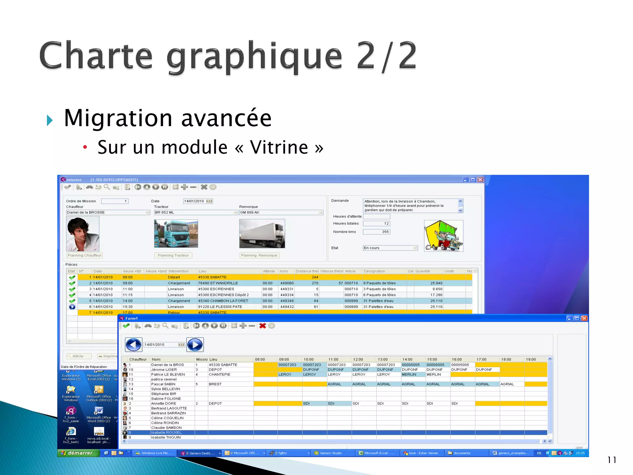    Migration avancée
      Sur un module « Vitrine »




                                   11
 