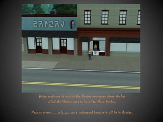 Audra continues to work at the Russian newspaper where she has
rolled the lifetime want to be a Star News Anchor.
News at eleven… only you won‟t understand because it will be in Russian.

 