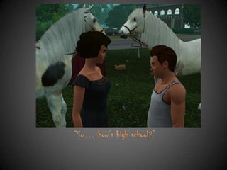 “So… how‟s high school?”

 