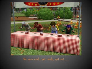 On your mark, get ready, get set…

 