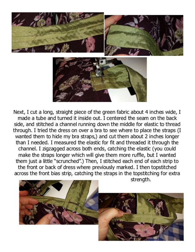 Ugly Skirt to Snazzy Cocktail Dress Tutorial!