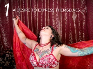 1   A DESIRE TO EXPRESS THEMSELVES.




                                      23
 