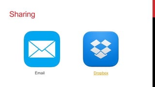 Revision Histories
Learn how to access previous
versions of documents and
creations.

 