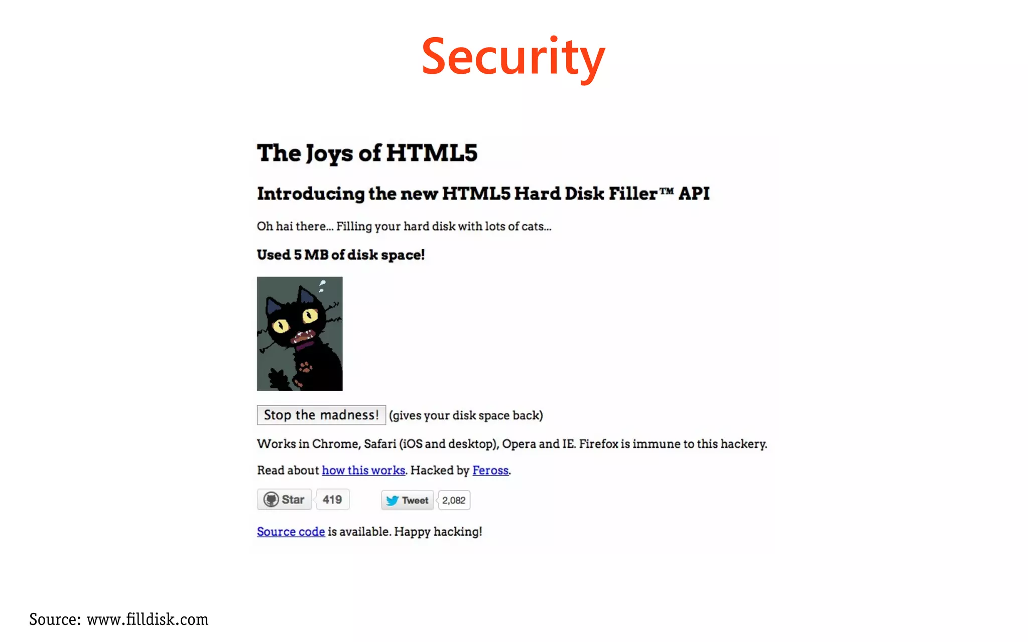 Security




Source: www.ﬁlldisk.com
 