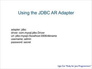 Ugo Cei Presentation