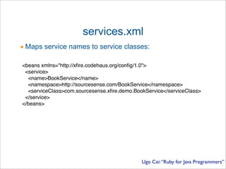 Ugo Cei Presentation