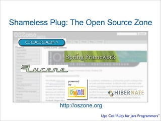 Ugo Cei Presentation