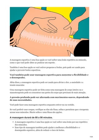 Quais são os diferentes tipos de massagens | PDF