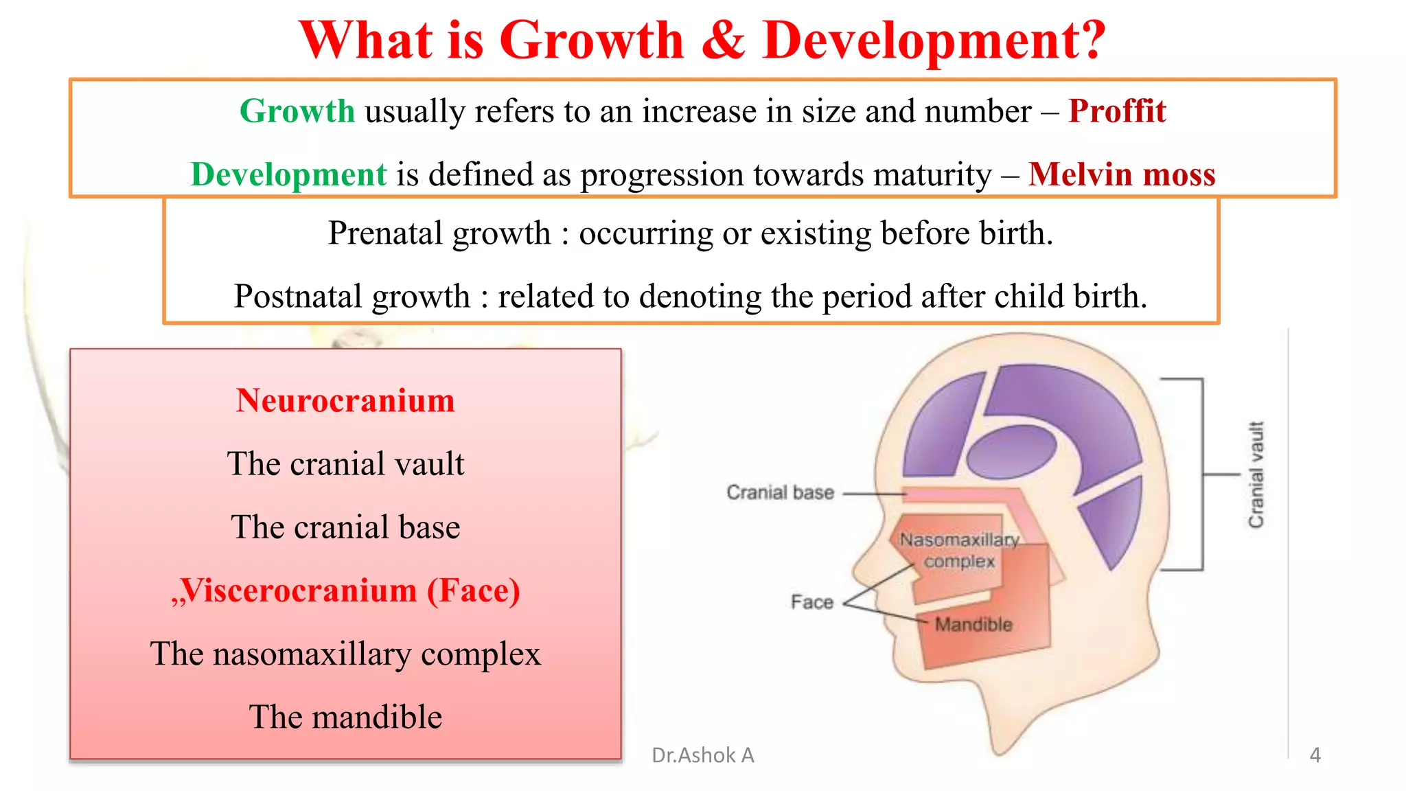 Postnatal growth of maxilla & mandible | PPTX