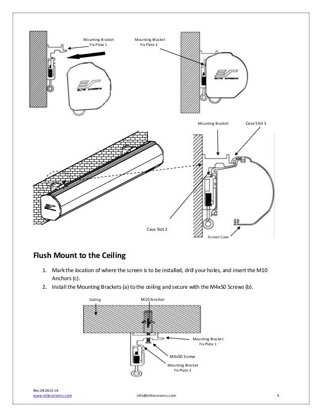 Elite Projection Screen User Guide Spectrum2