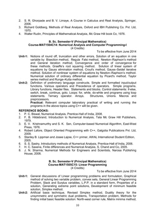msu math syllabus | PDF | Physics | Science