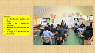 Segundo medio. unidad 4. Clase 8. Riesgos para la democracia en chile ...