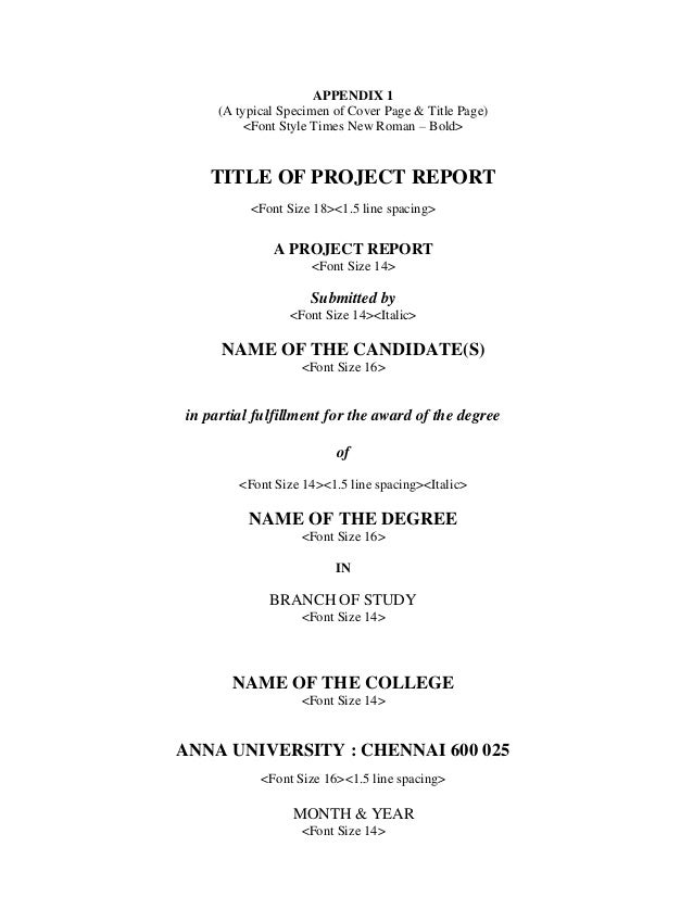 front page report