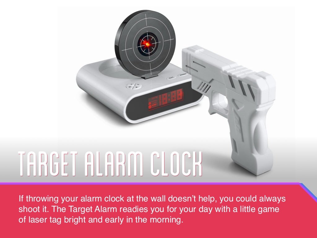 TargetAlarmClock If throwing your alarm