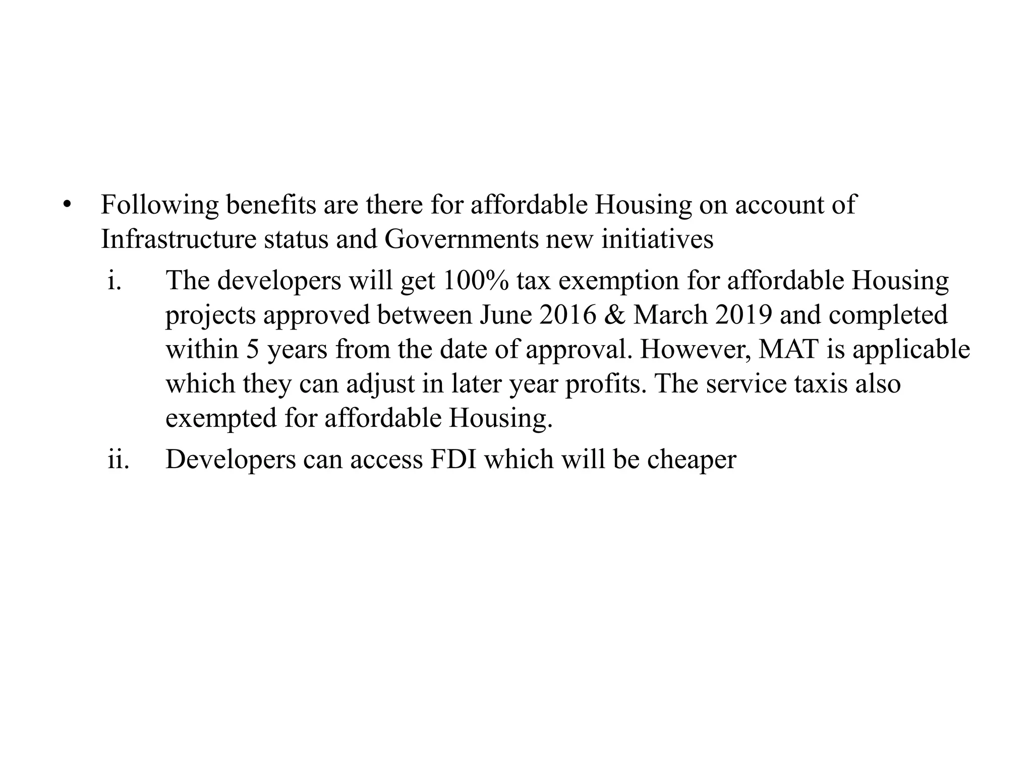 Affordable Housing in India | PPTX