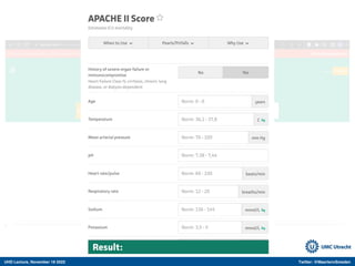 UHD Lecture, November 18 2022 Twitter: @MaartenvSmeden
 