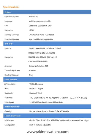 UHF Handheld Reader SRK-UHF500.pdf