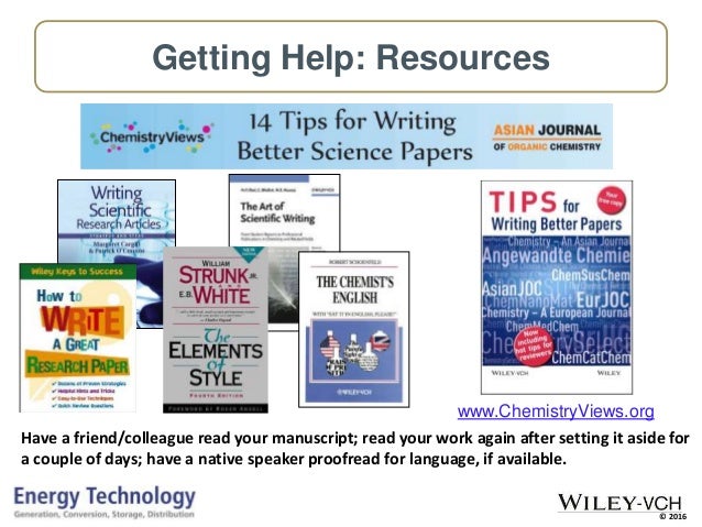 Publishing scientific research papers