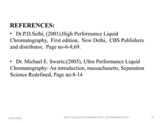 ultra high performance liquid chromatography | PPTX