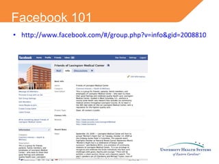 Facebook 101 http://www.facebook.com/#/group.php?v=info&gid=20088101947 