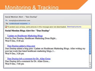 Monitoring & Tracking 