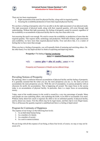 UHV Handout 1-Introduction to Value Education.pptx