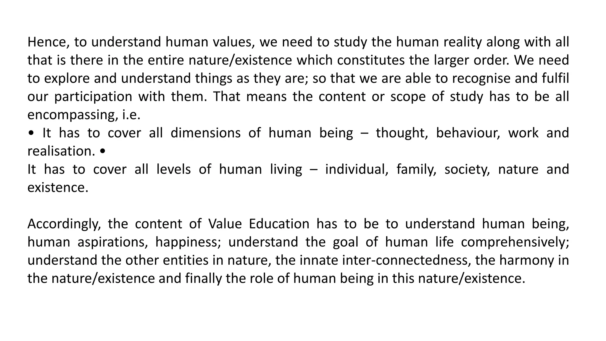 Universal Human Value | PPTX