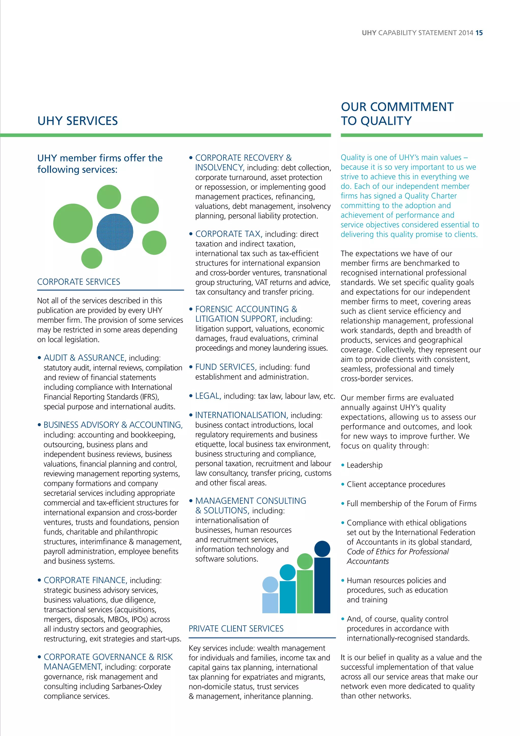 Uhy international-capability-statement-2014 | PDF