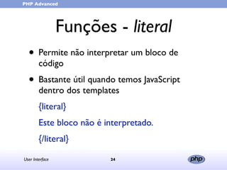 User Interface (in portuguese)