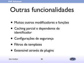 User Interface (in portuguese)