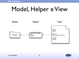 User Interface (in portuguese)
