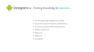 Android User Interface Design | PPTX