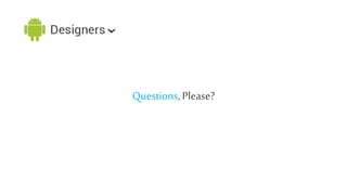 Android User Interface Design | PPTX
