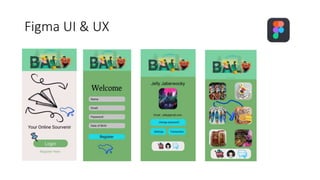 project UI & UX design | PPT