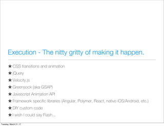 UI Animation principles and practice with GSAP | PDF