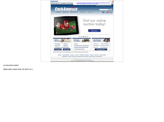 no document outline
dallas pawn shops does not return ca :(
 