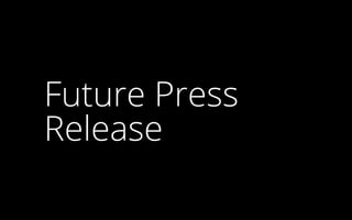 Future Press
Release
 