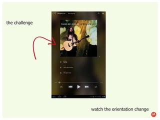 the challenge watch the orientation change  