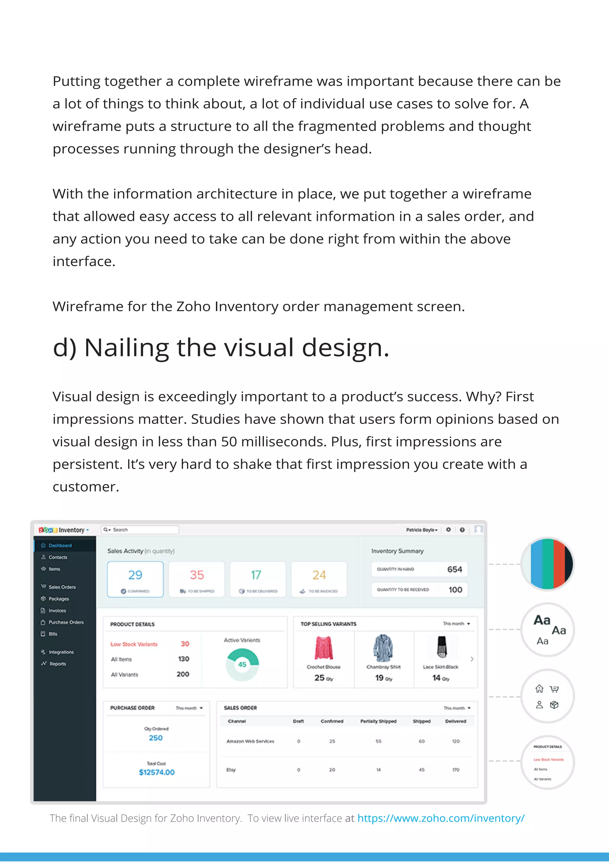 Look at UI/UX Design Process | PDF