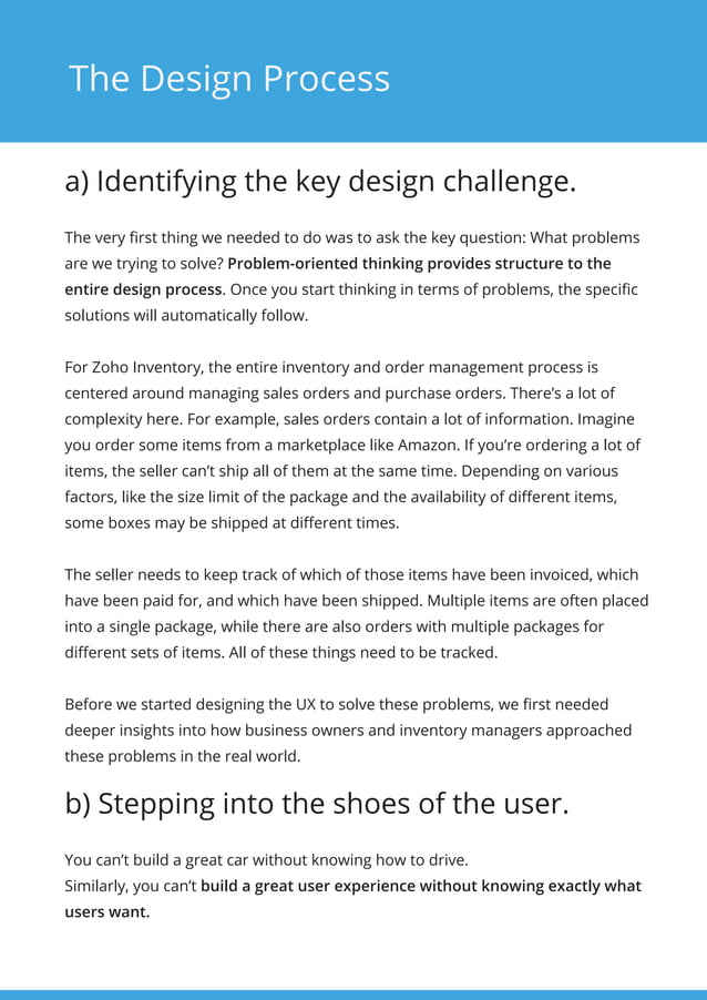 Look at UI/UX Design Process | PDF