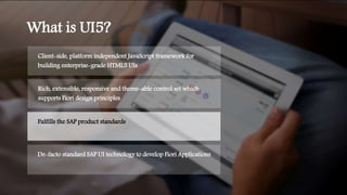 UI5 Overview for ROOT | PPTX